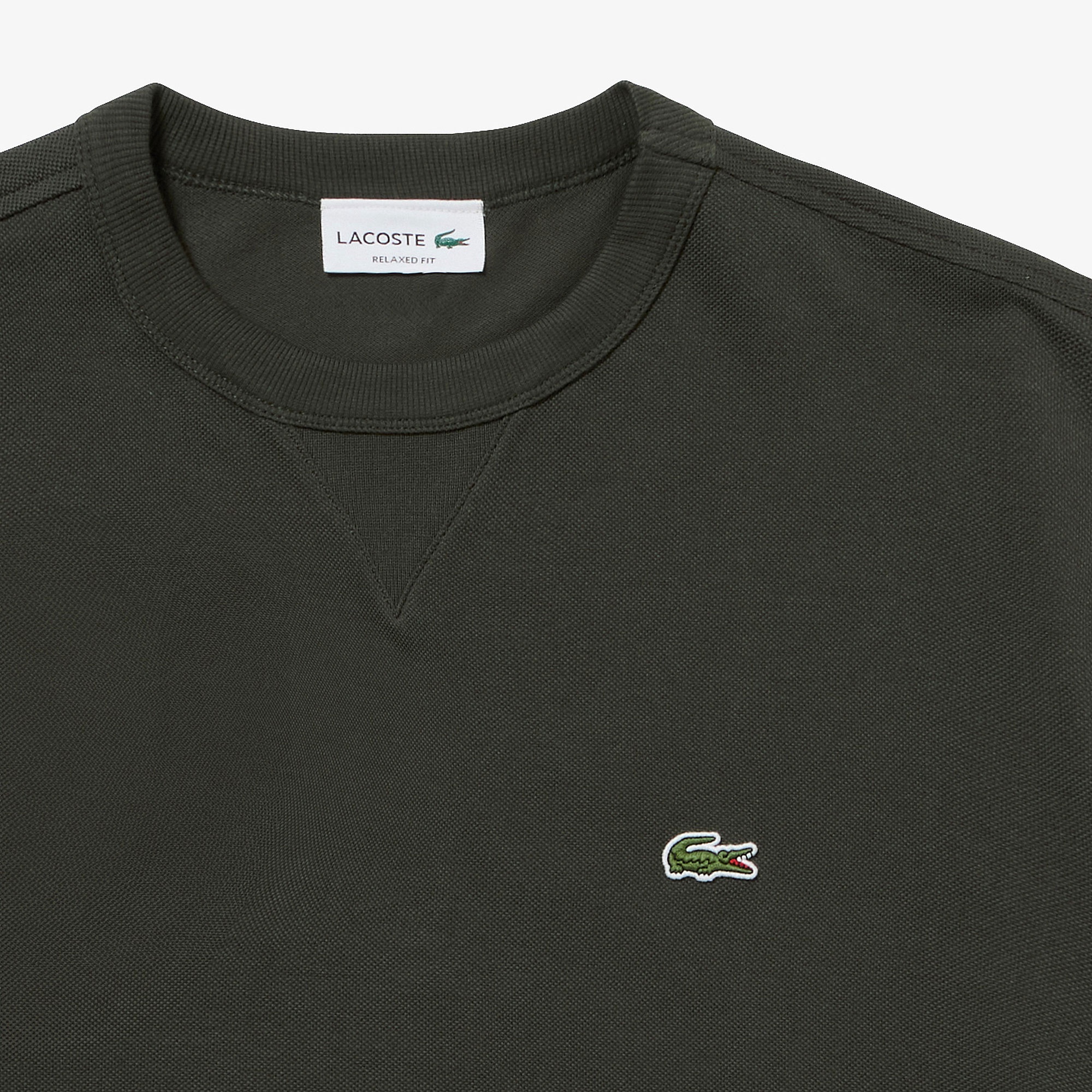 L.12.12アレンジ ガゼット付き鹿の子地Tシャツ