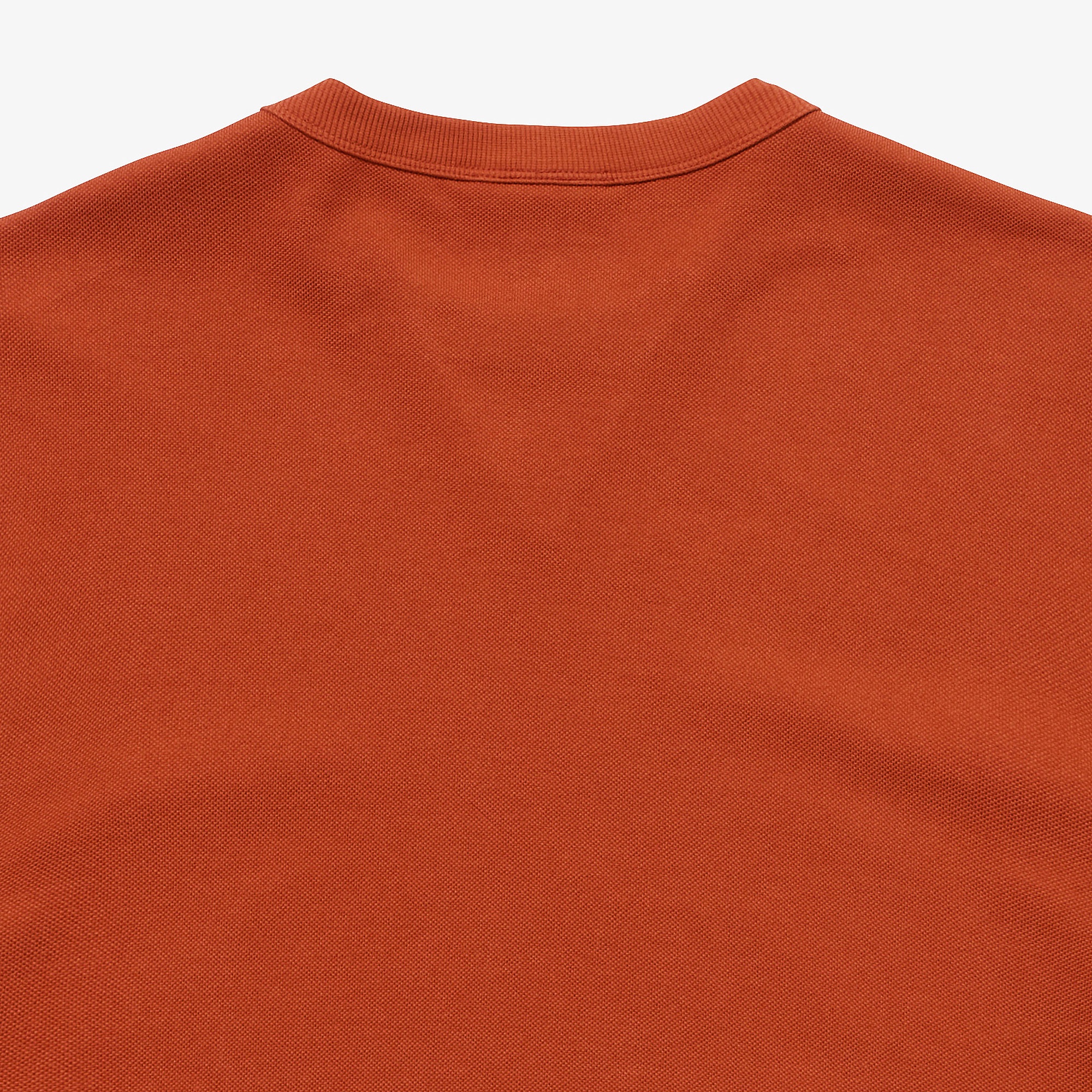 L.12.12アレンジ ガゼット付き鹿の子地Tシャツ