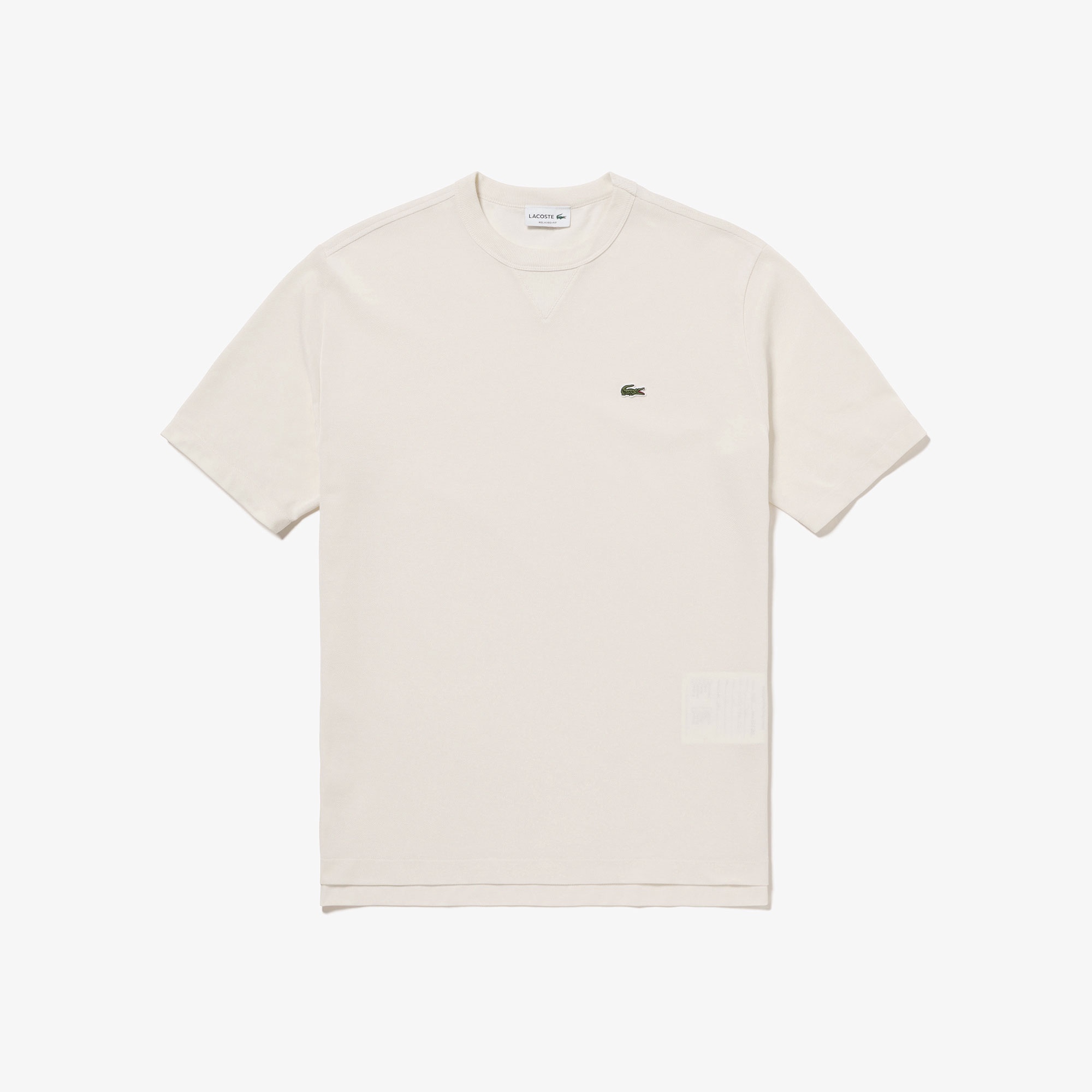 L.12.12アレンジ ガゼット付き鹿の子地Tシャツ