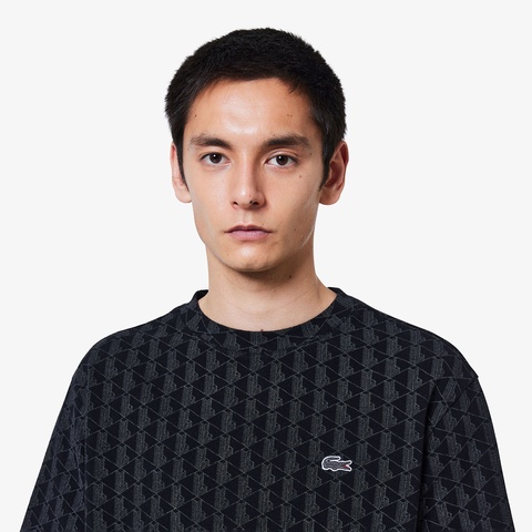 インディゴ鹿の子地Tシャツ