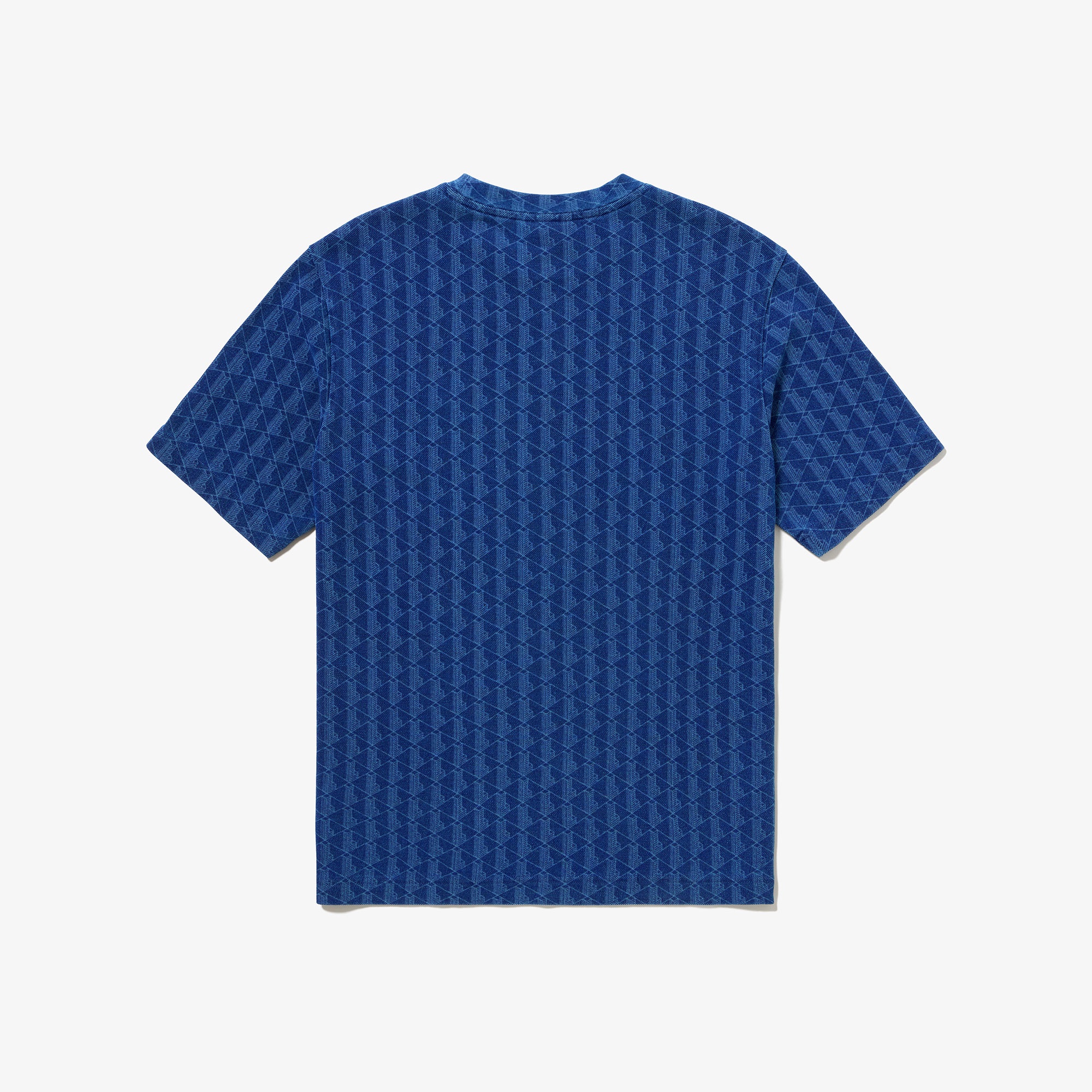 インディゴ鹿の子地Tシャツ