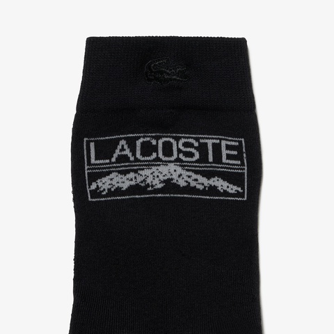 バックロゴクルーソックス