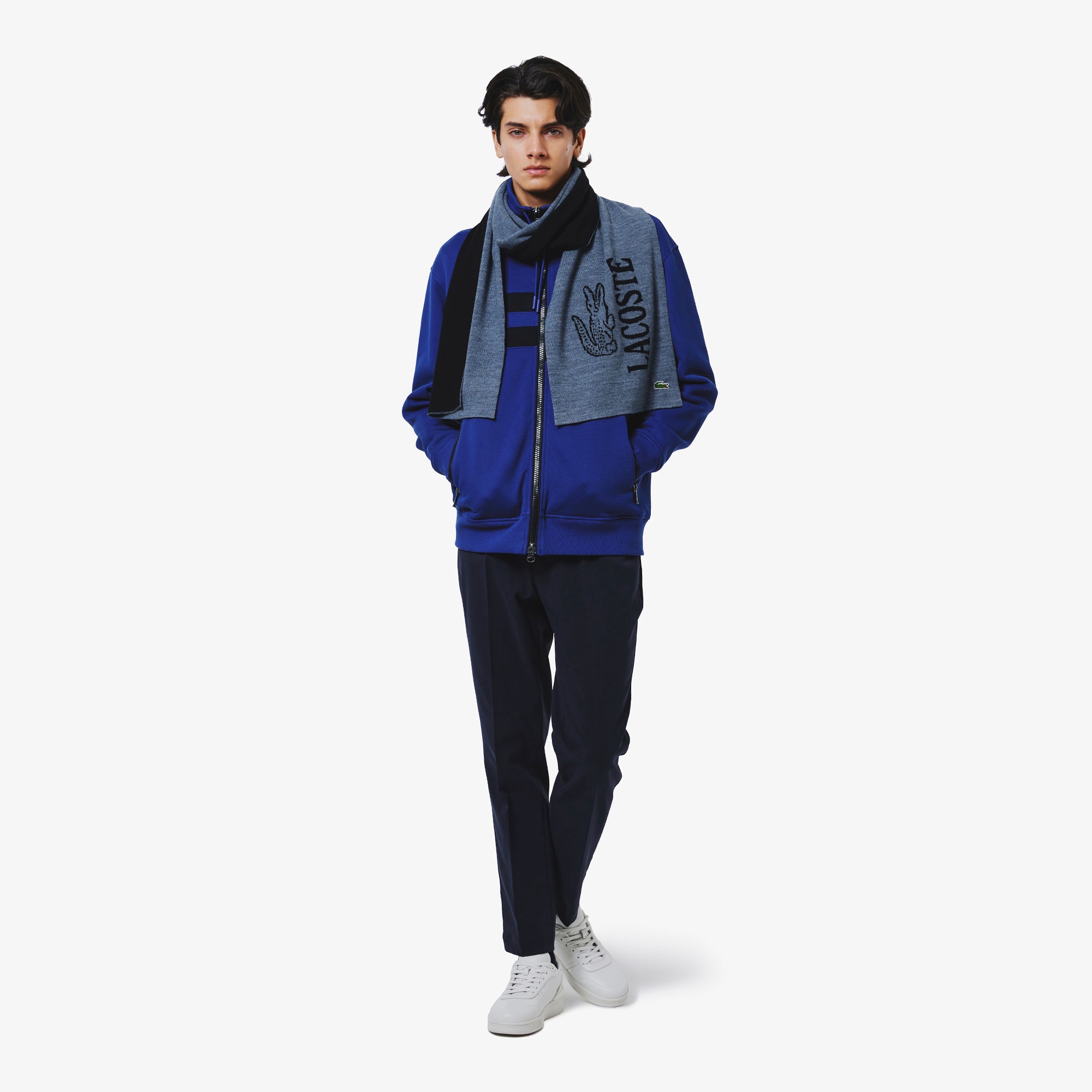 ワニロゴジャカードマフラー