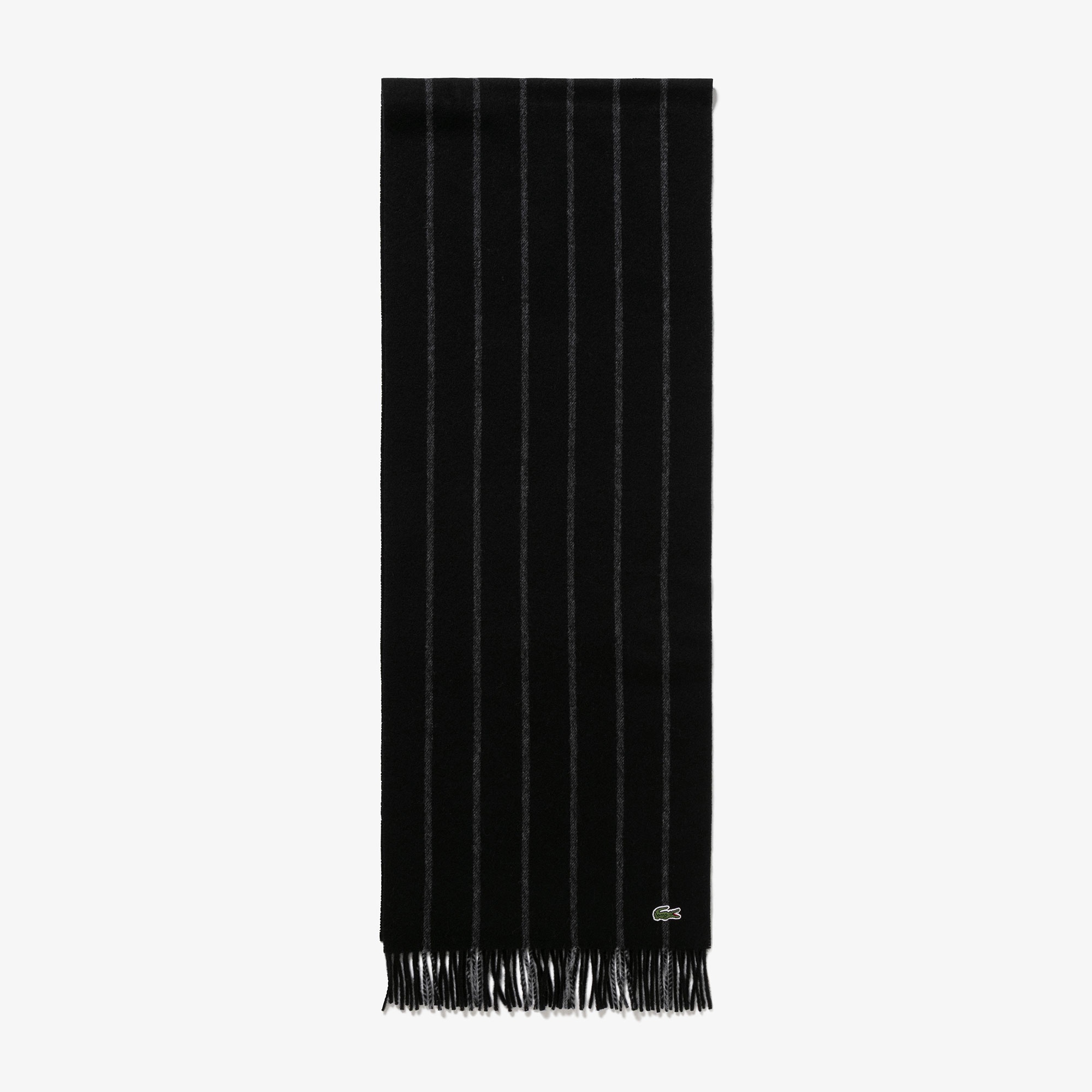 メリノウールストライプマフラー