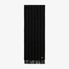 サスティナブルモノグラムジャカードマフラー RE037J - ラコステ