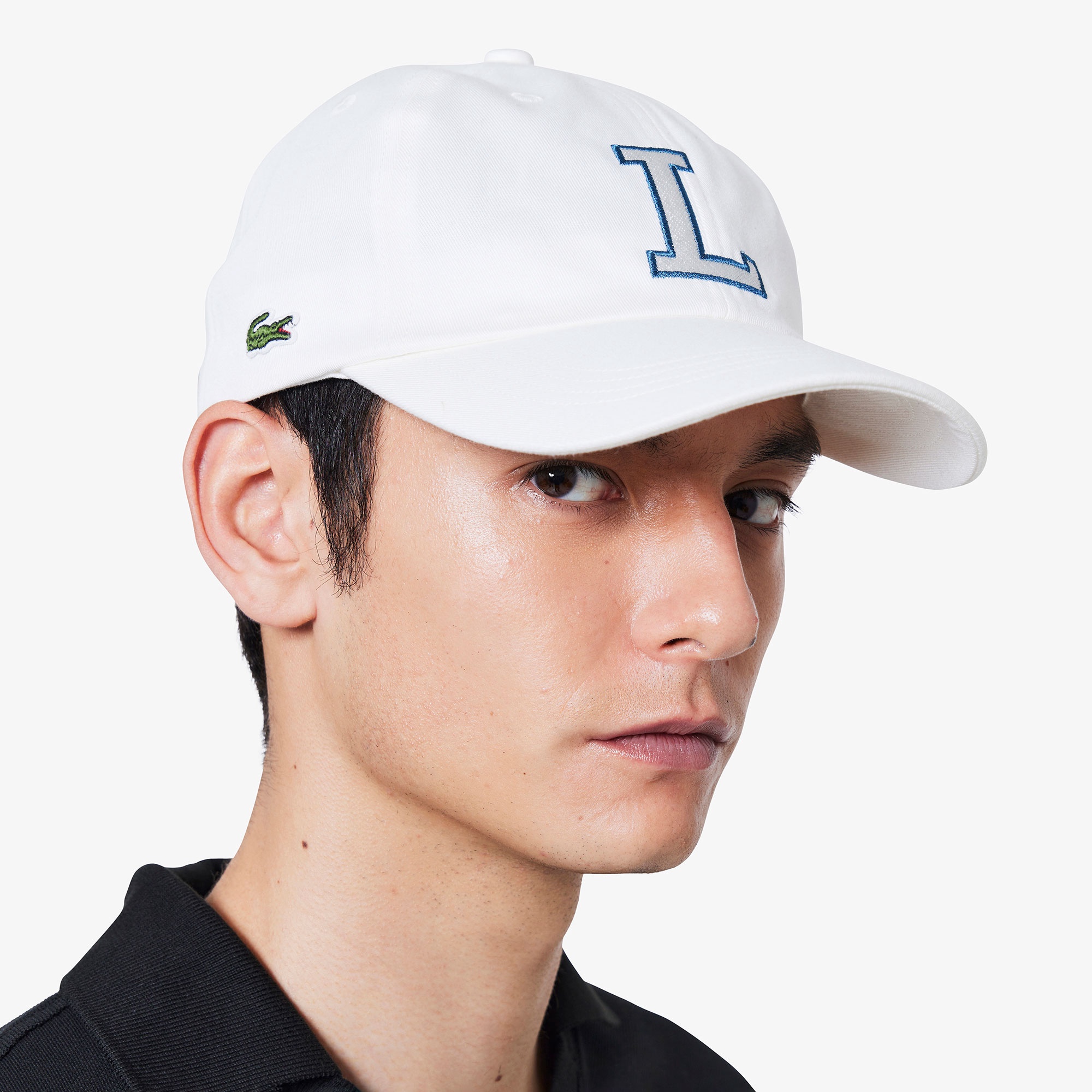 コットンツイルLロゴキャップ