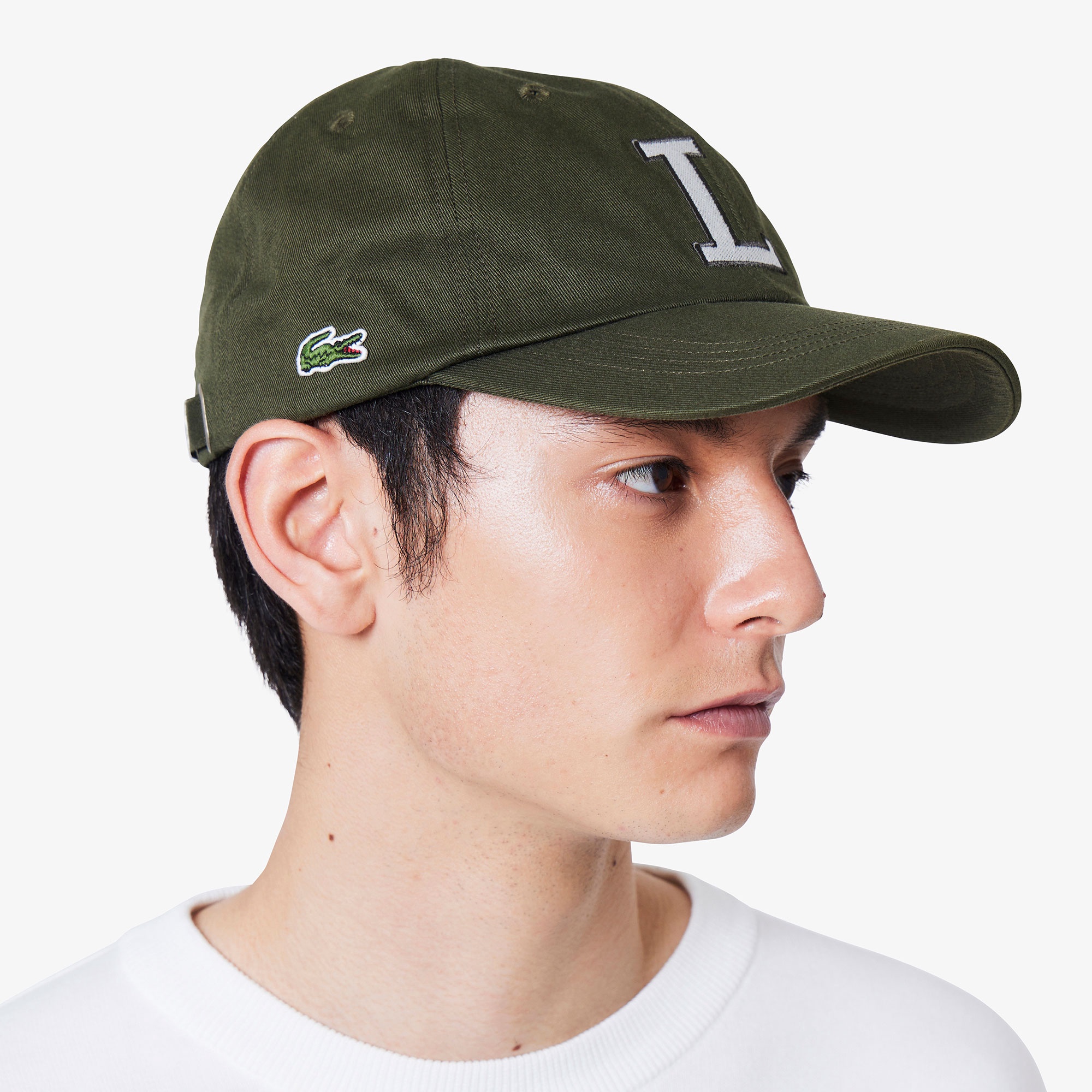 コットンツイルLロゴキャップ