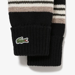 モノグラムキルティングレザーコンビグローブ RV031J - ラコステ