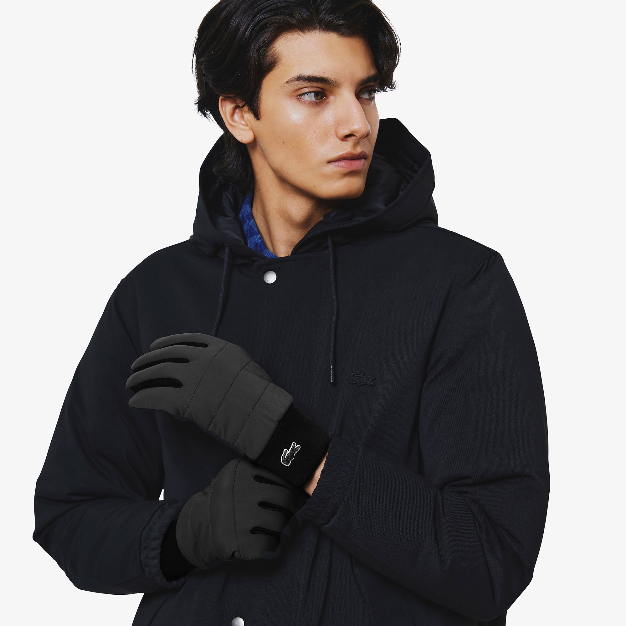 ナイロン×ダンボールニットコンビグローブ