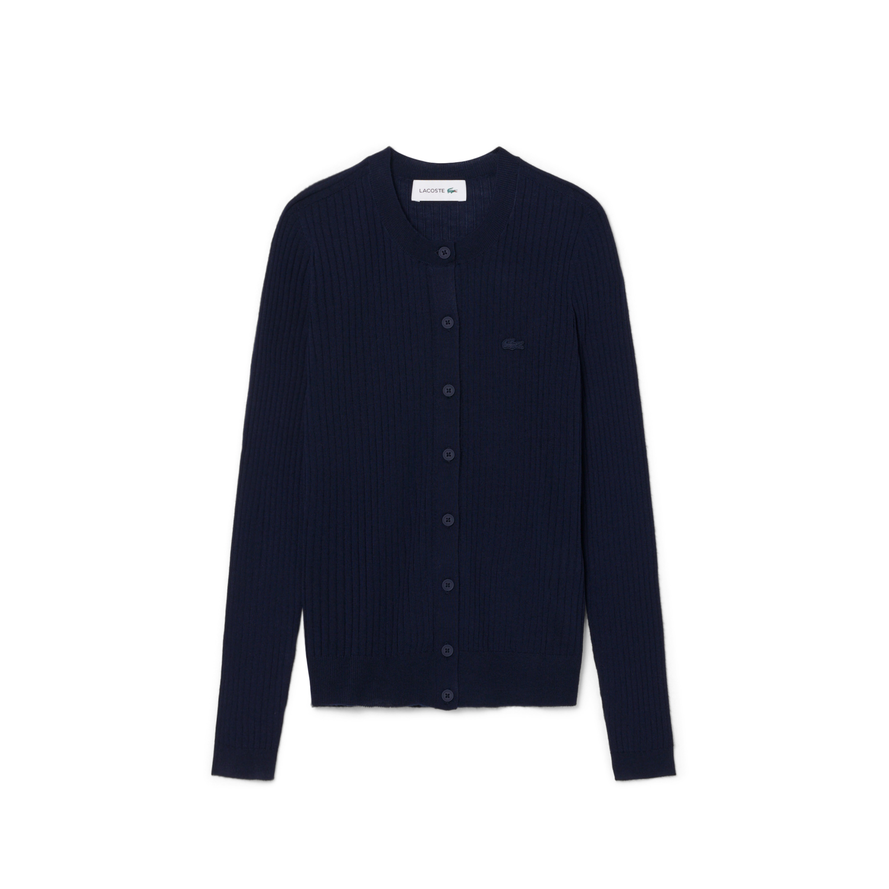 3Dニッティングメリノウールカーディガン