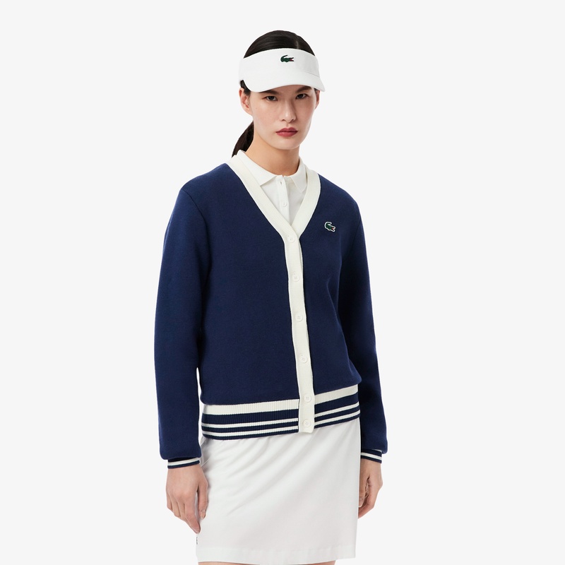 ウィンドブレイカーニットカーディガン AF4568 - ラコステ（LACOSTE