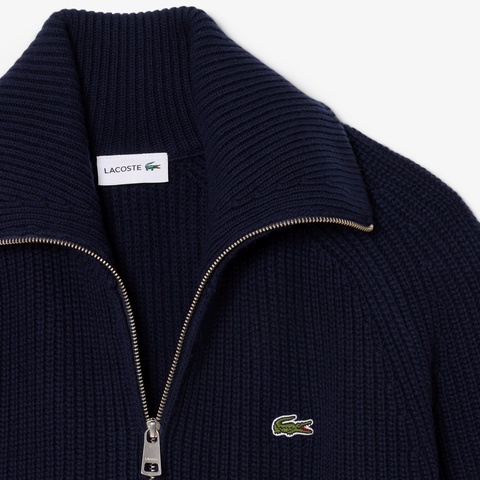 ローゲージハイネックジップセーター AH5175 - ラコステ（LACOSTE