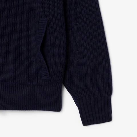 ローゲージハイネックジップセーター AH5175 - ラコステ（LACOSTE