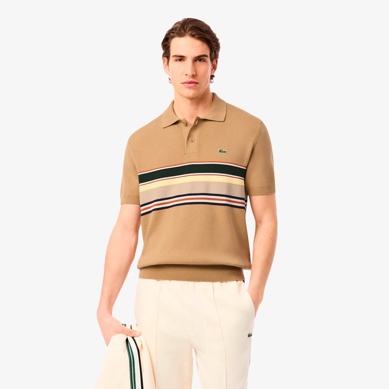 フレンチメイドポロカラーニット AH5200 - ラコステ（LACOSTE）公式