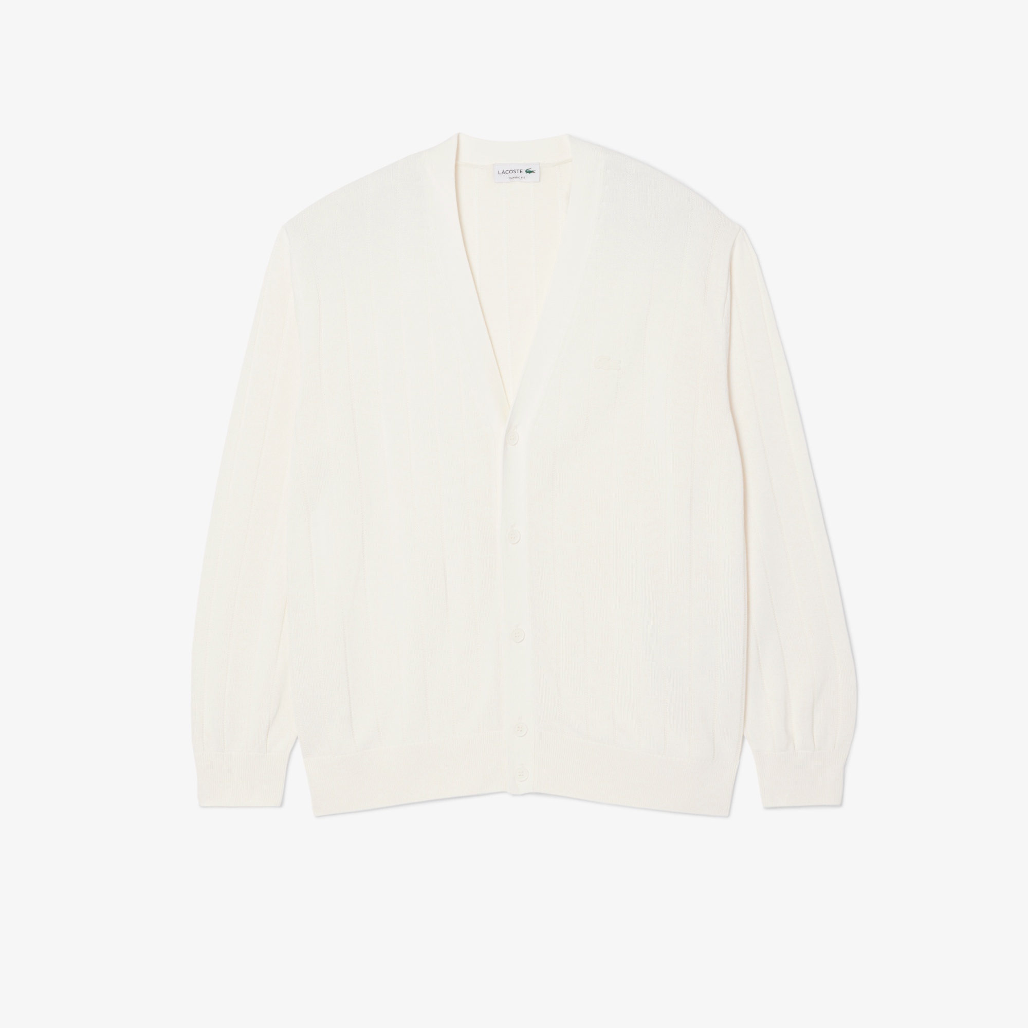 ハイゲージリブニットカーディガン