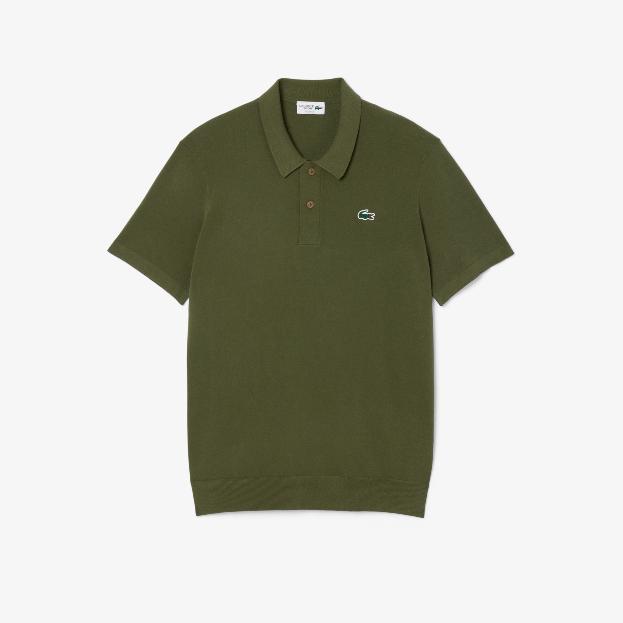 LACOSTE ラコステ　ニットポロシャツ　カーキ　サマーウール　ハーフジップ 楽天市場】LACOSTE ラコステ ハーフジップ スウェット メンズ