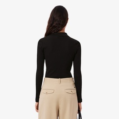 モノグラムジャカードコットンニットポロシャツ DF0849 - ラコステ