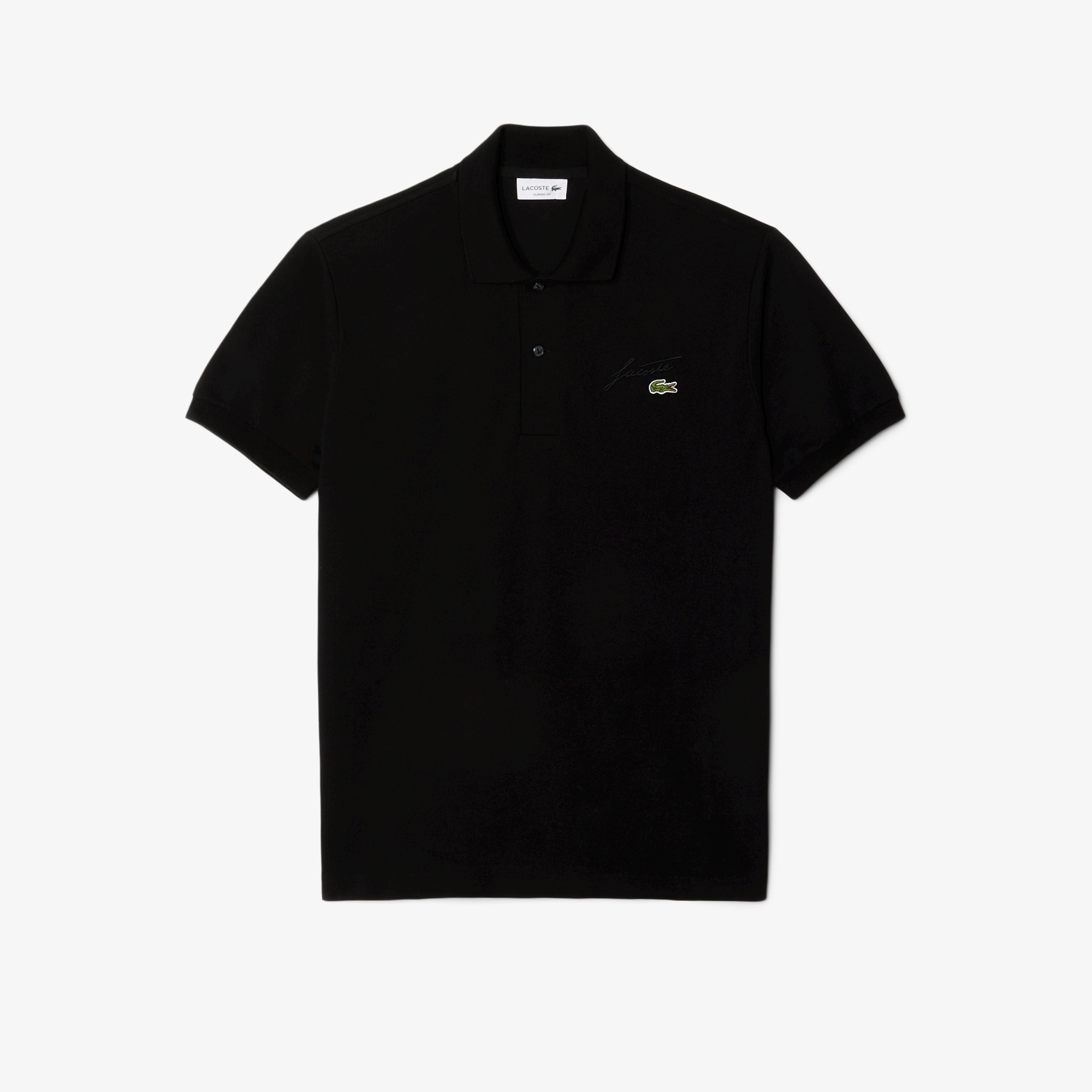 スクリプトネームステッチポロシャツ