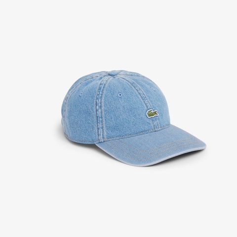 ウォッシュドデニムワンポイントキャップ RK6362 - ラコステ（LACOSTE