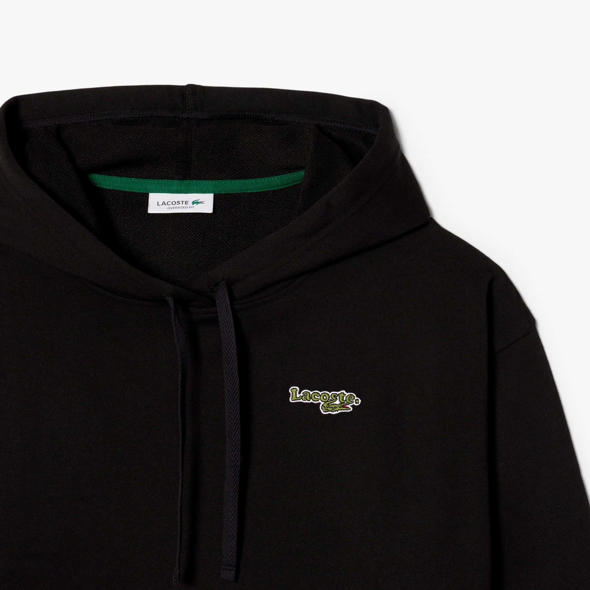 ネーム＆ワニロゴパッチスウェットフーディー