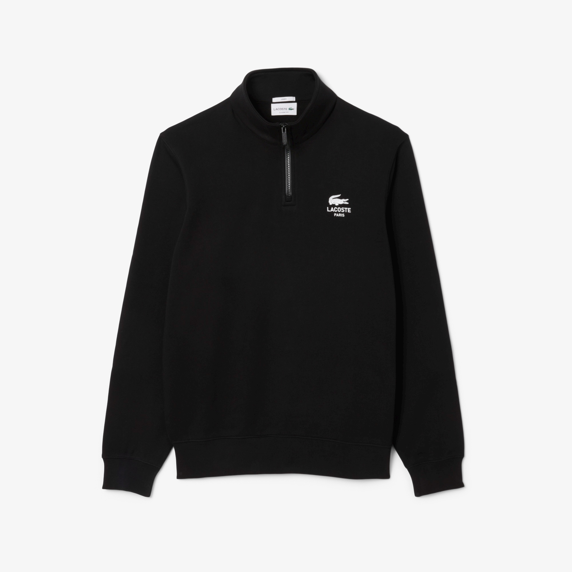 LACOSTE☆ラコステ　ワンポイント　刺繍　ハーフジップニット　セーター　XL エッセンシャルハーフジップウールセーター | LACOSTE/ラコステ