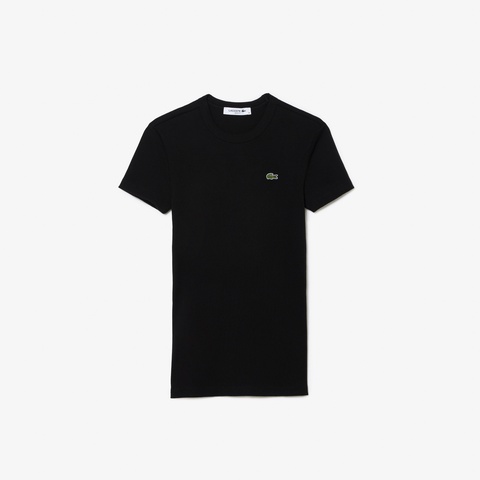 タイトフィットリブニットTシャツ