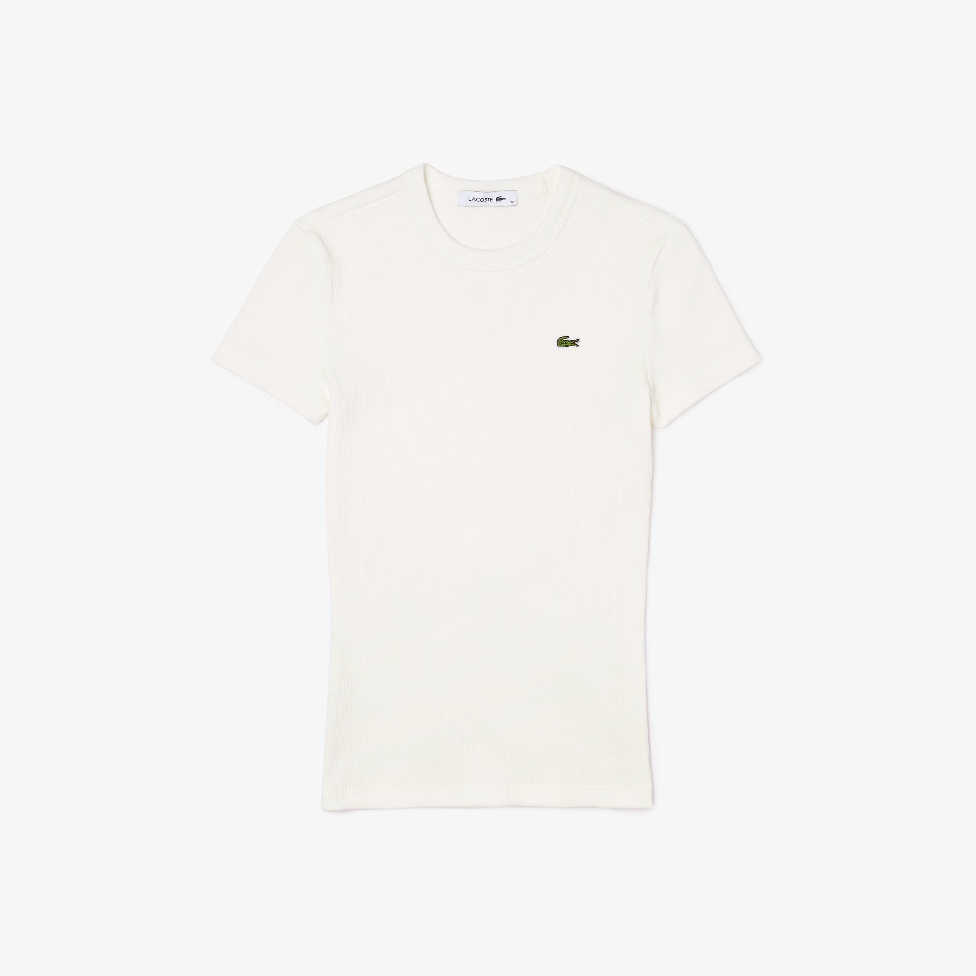 タイトフィットリブニットTシャツ