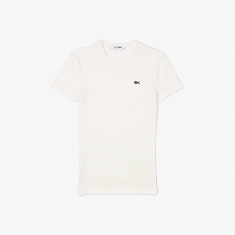 タイトフィットリブニットTシャツ