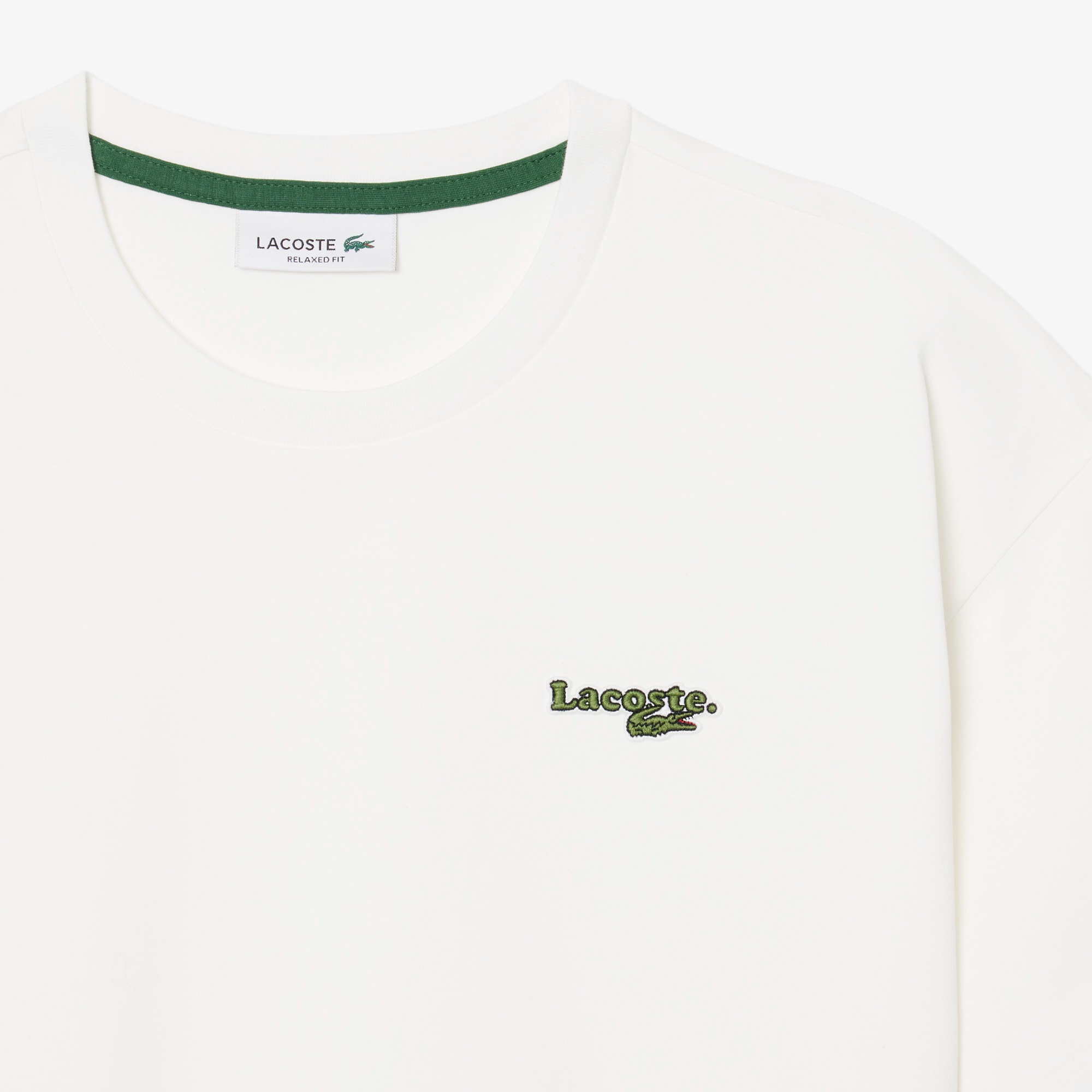 ネーム＆ワニロゴパッチクロップドTシャツ