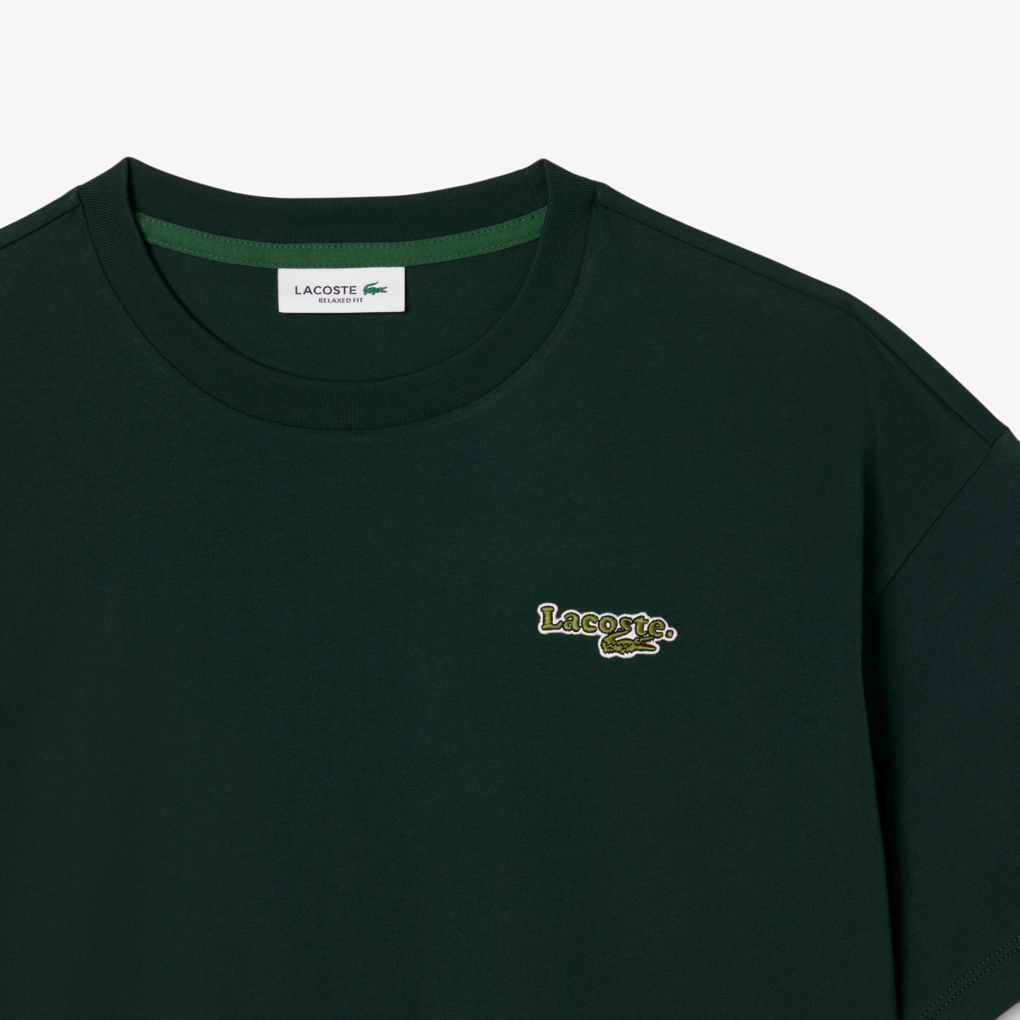ネーム＆ワニロゴパッチクロップドTシャツ