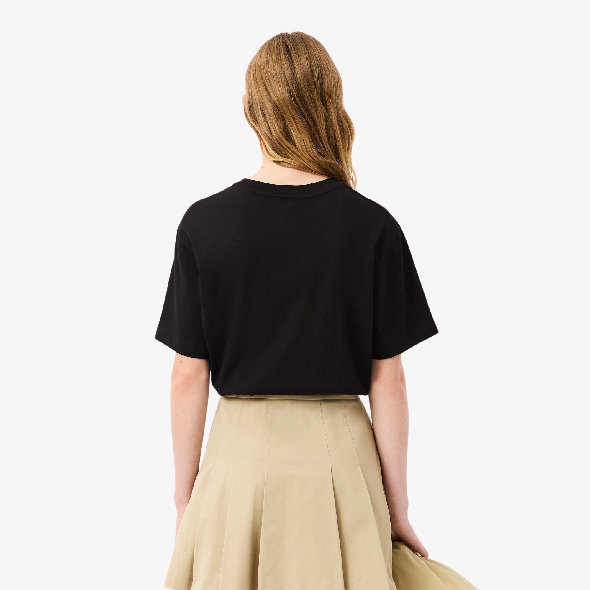 ネーム＆ワニロゴパッチオーバーサイズTシャツ