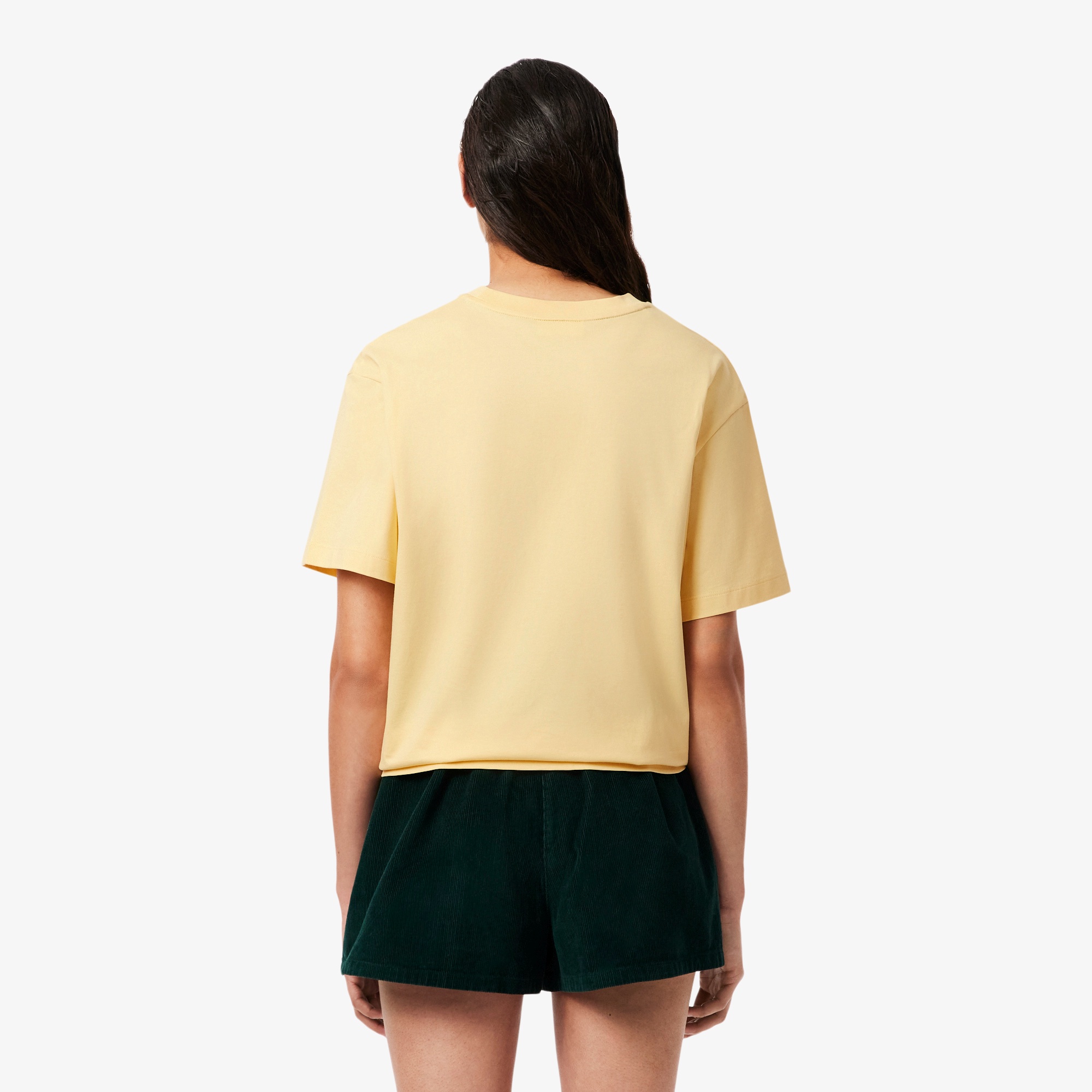 ネーム＆ワニロゴパッチオーバーサイズTシャツ