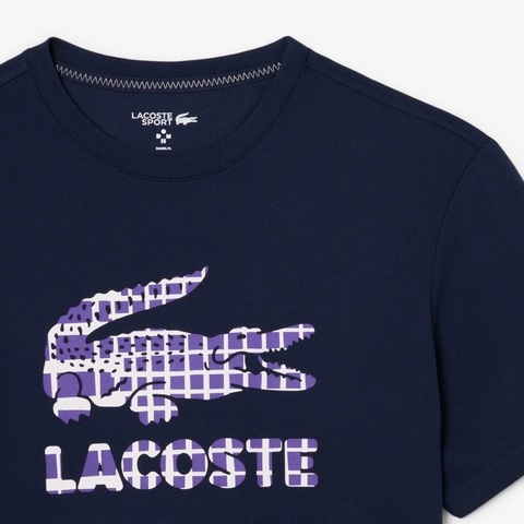 『ダニール・メドベージェフ』ラケットレイヤードグラフィックプリントTシャツ