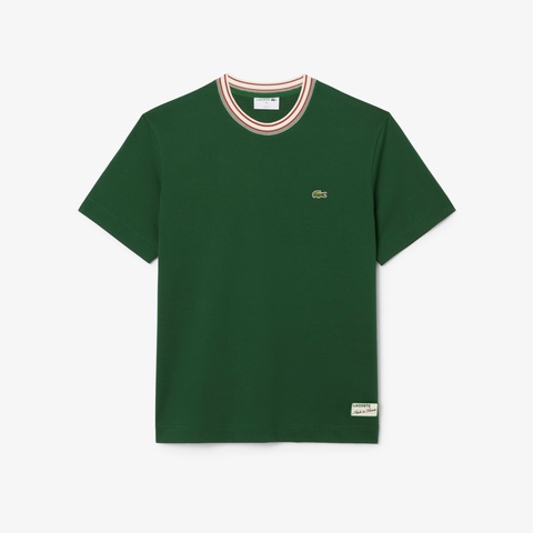 ボーダーリブネックフレンチメイドTシャツ
