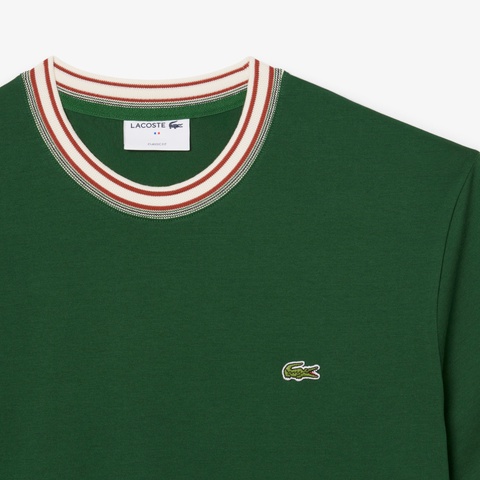 ボーダーリブネックフレンチメイドTシャツ