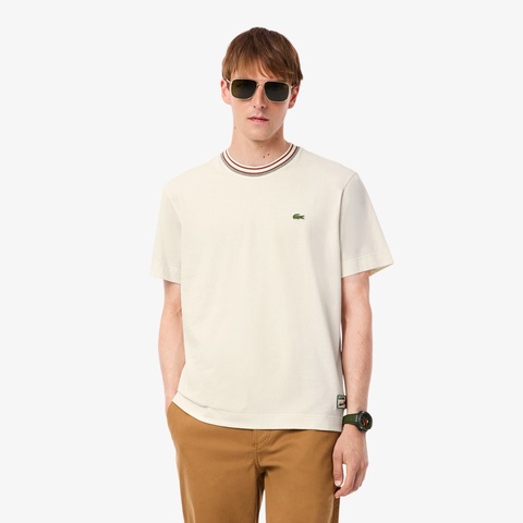 ボーダーリブネックフレンチメイドTシャツ