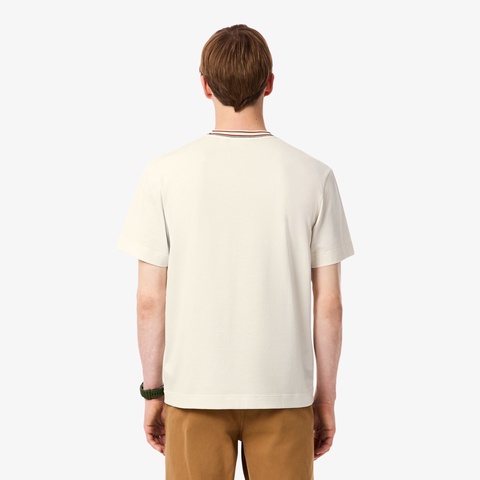 ボーダーリブネックフレンチメイドTシャツ