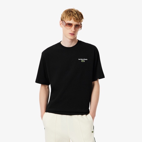 ルーズフィットヘビーウェイトバックプリントTシャツ