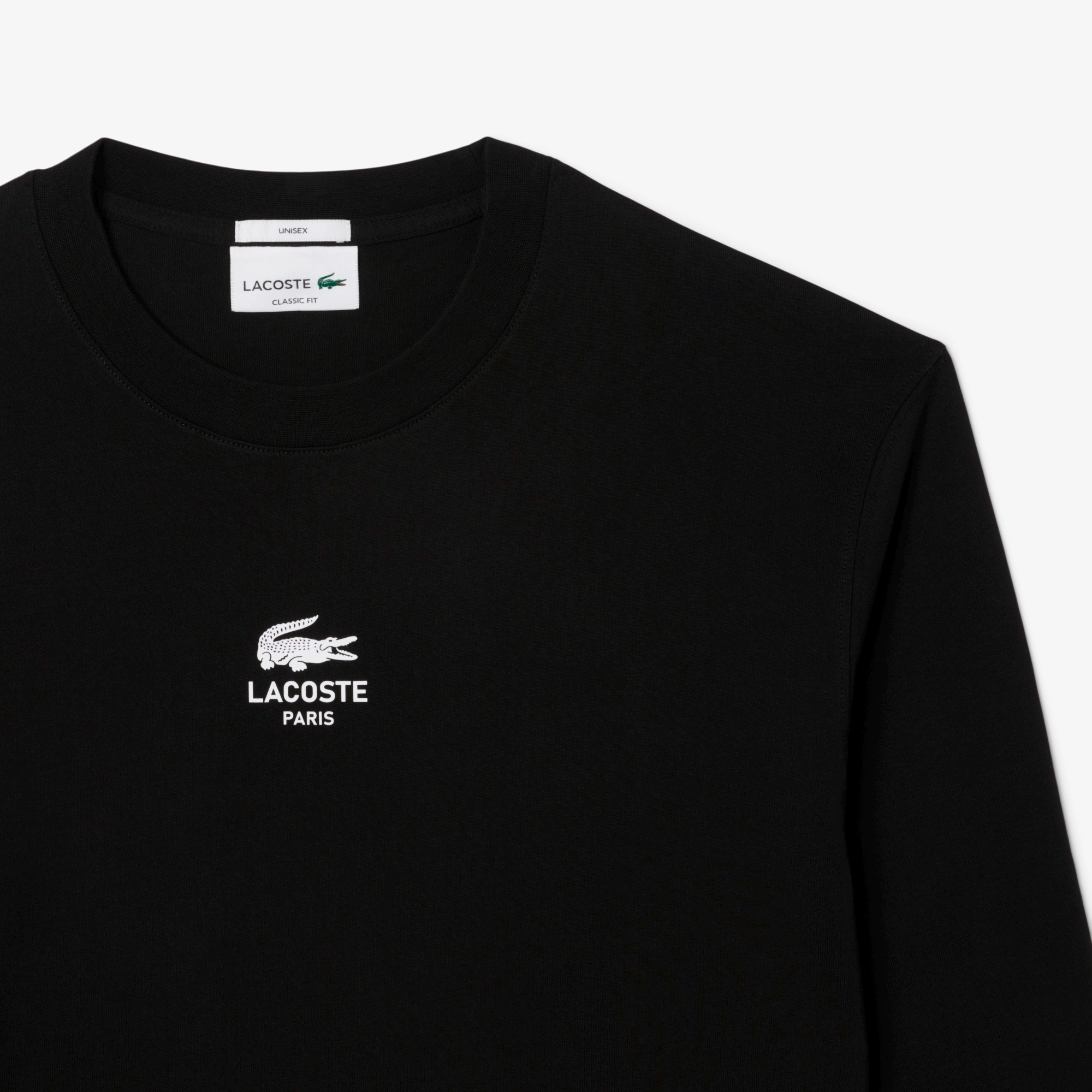 ワンポイントプリントロングスリーブTシャツ
