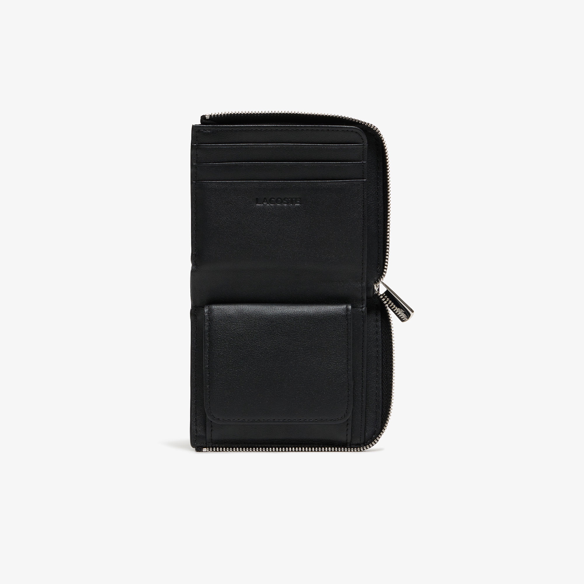 ラウンドジップレザーミニウォレット