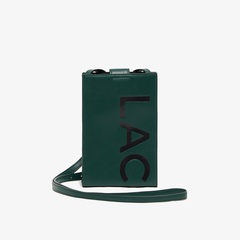 LACOSTE カードケース スライドオープンレザーカードケース NH1464KP - ラコステ