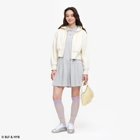 バックプリントミニ ポロドレス