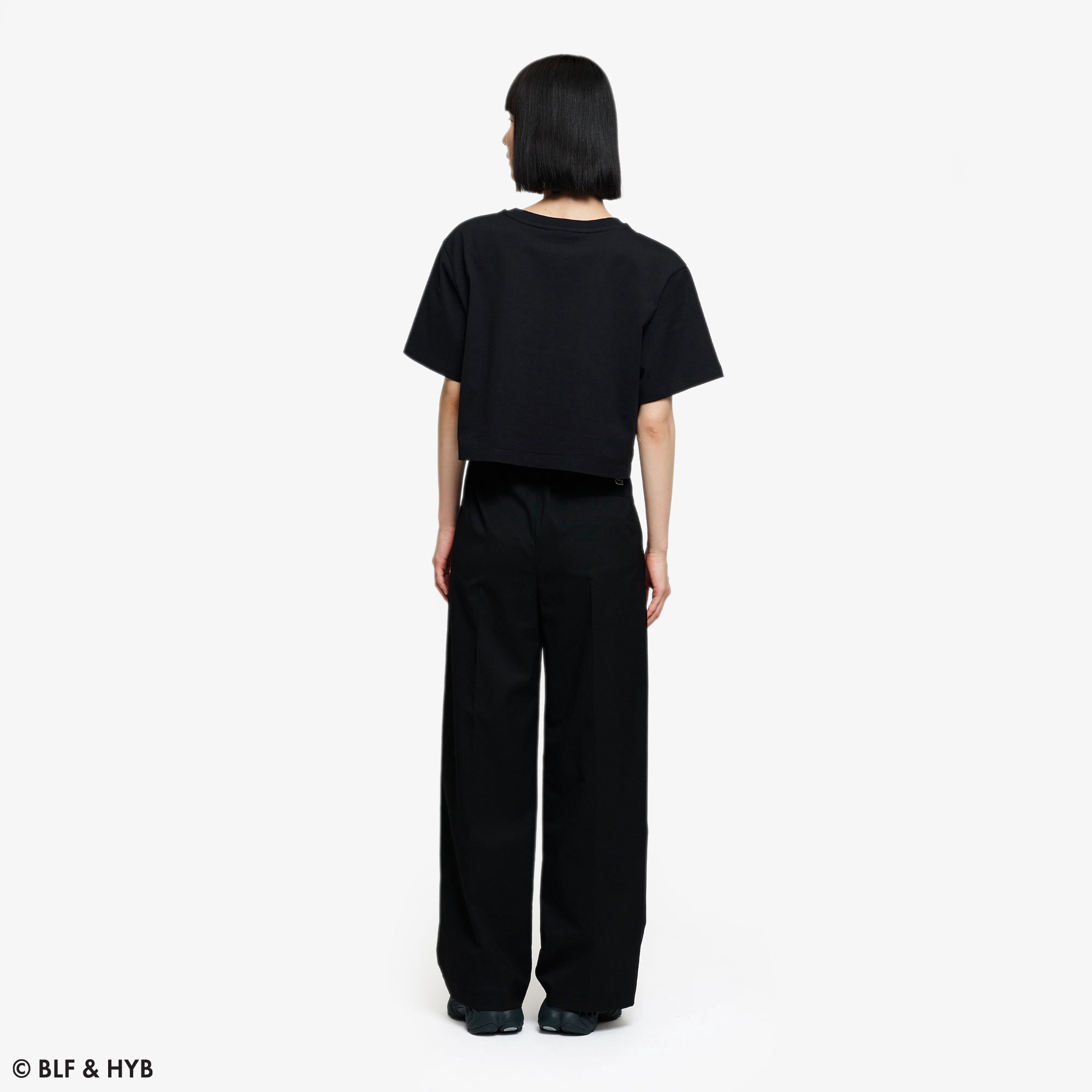 ウエストロゴ刺繍2ピーススカートパンツ