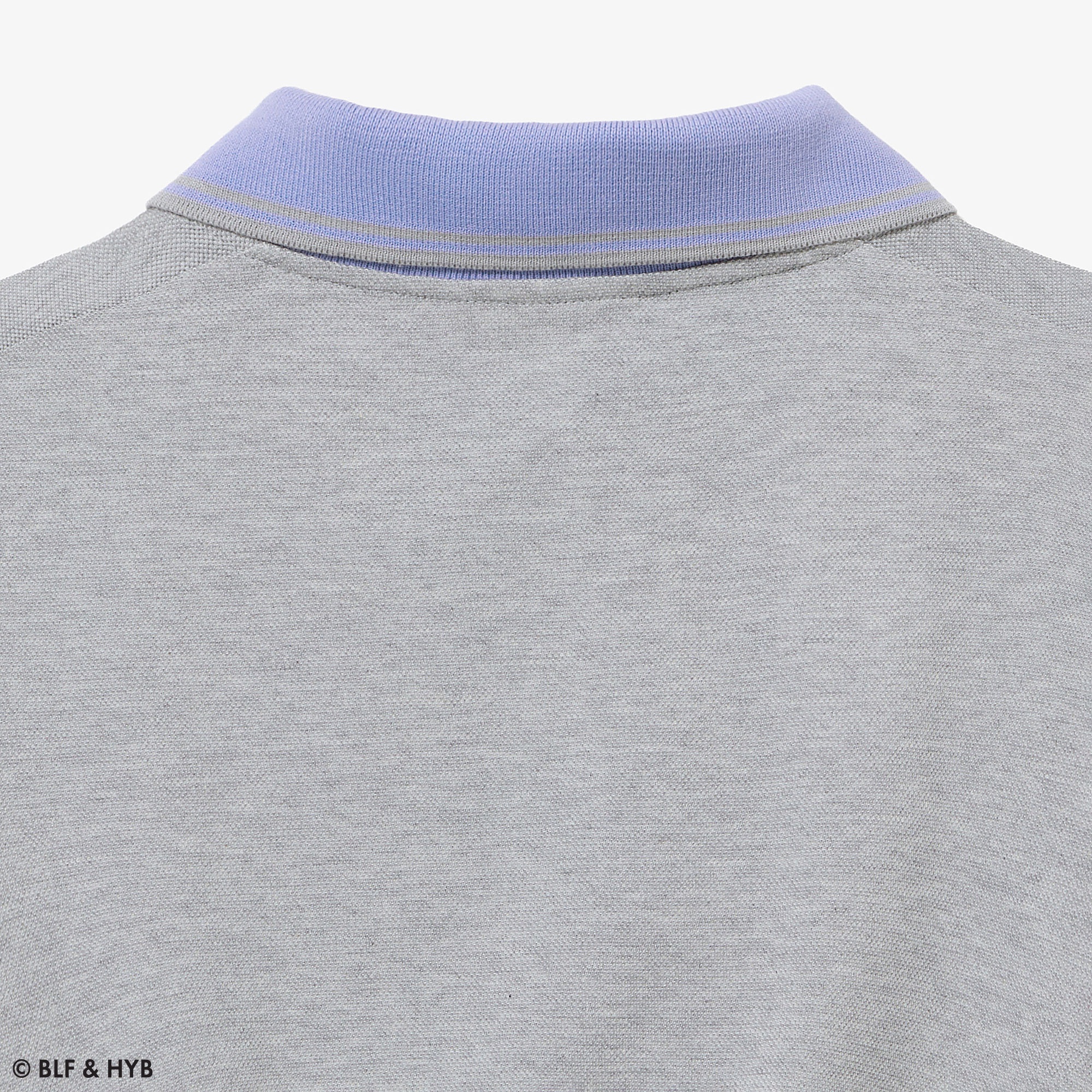 ロゴ刺繍クロップドリボン ポロシャツ