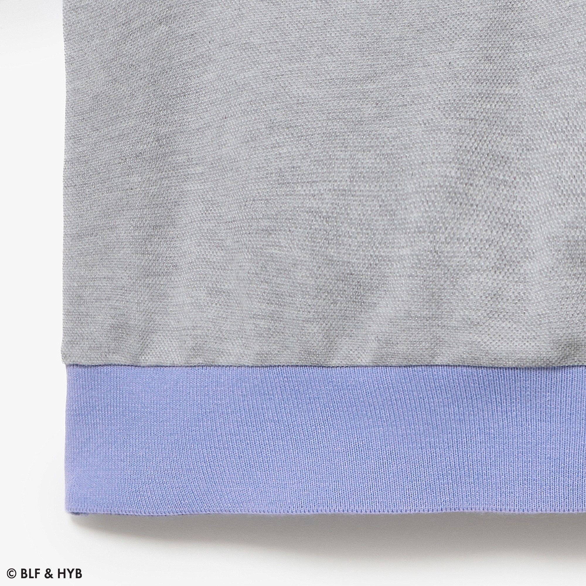 ロゴ刺繍クロップドリボン ポロシャツ