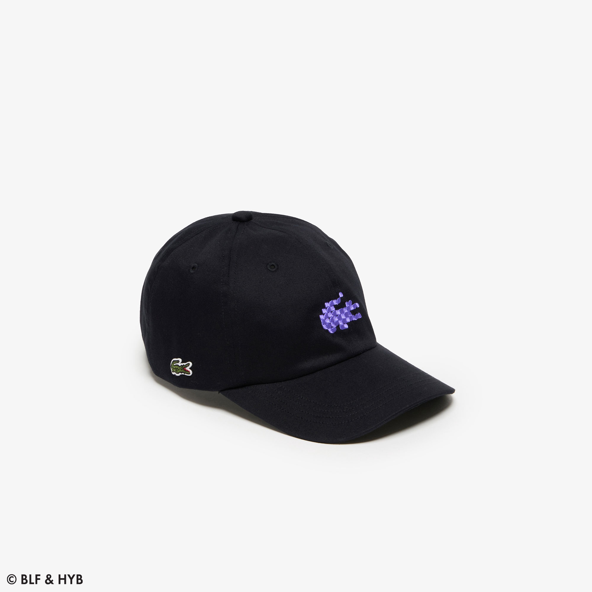 【人気☆LACOSTE】黒　ワークパンツ　ワニワッペン　サイズ40 rk009j-02s-fn.