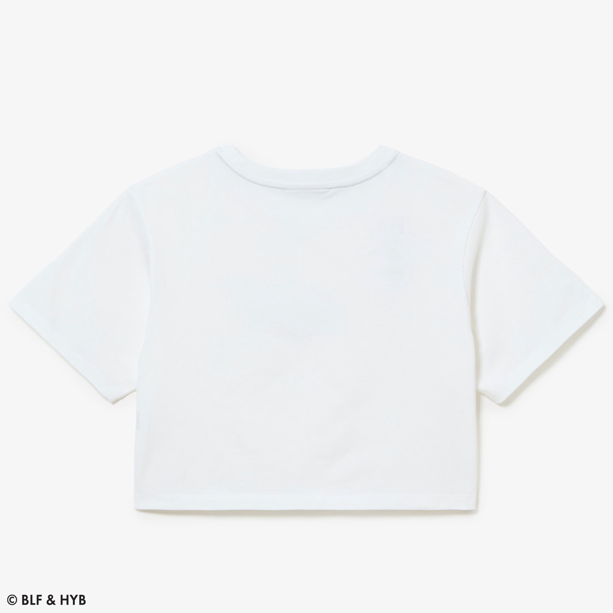 発泡プリントクロップド Tシャツ