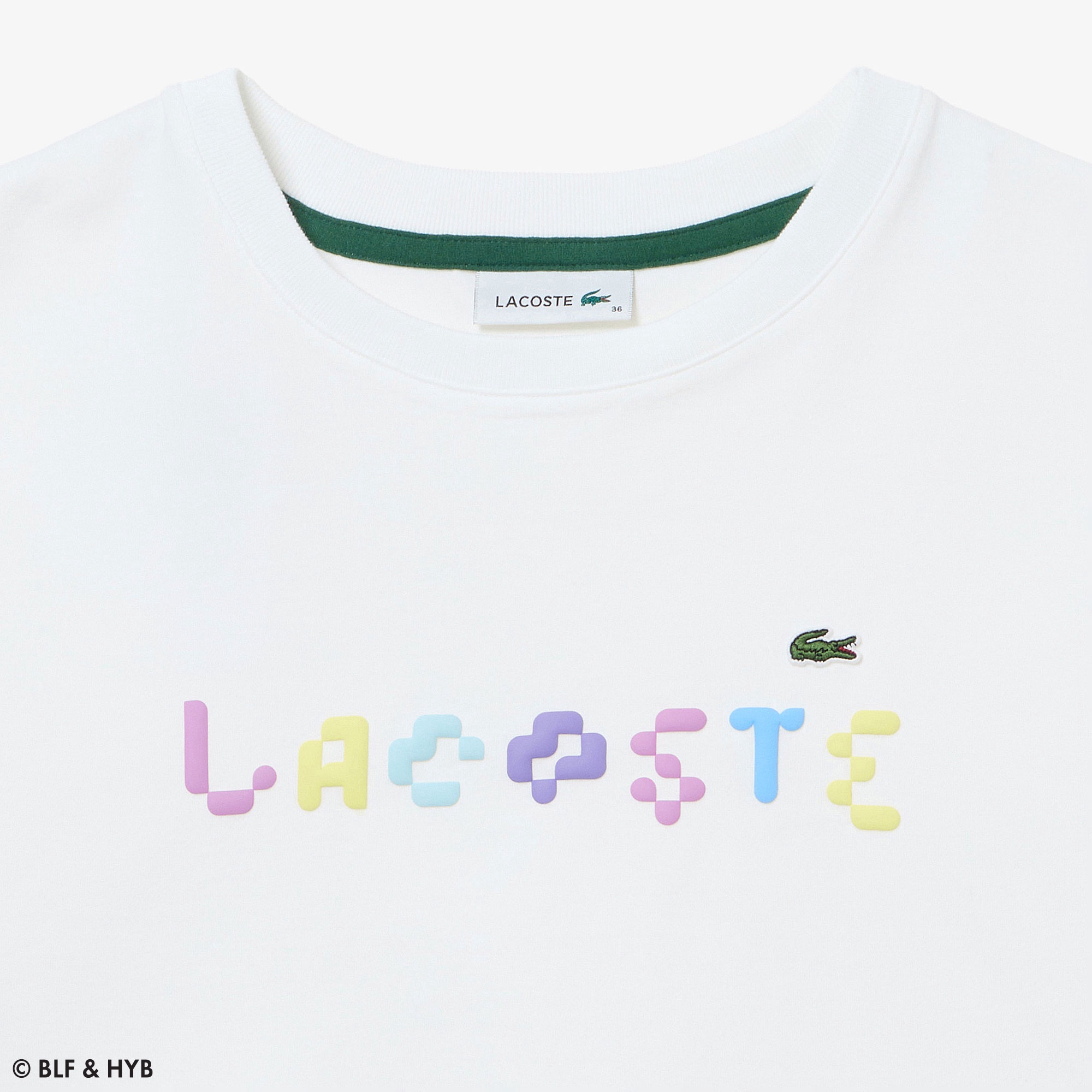 発泡プリントクロップド Tシャツ