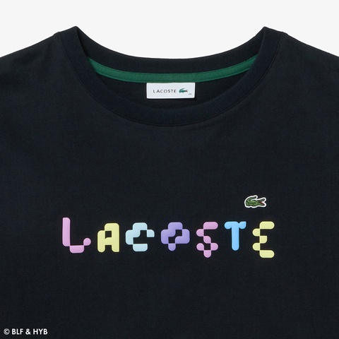 発泡プリントクロップド Tシャツ