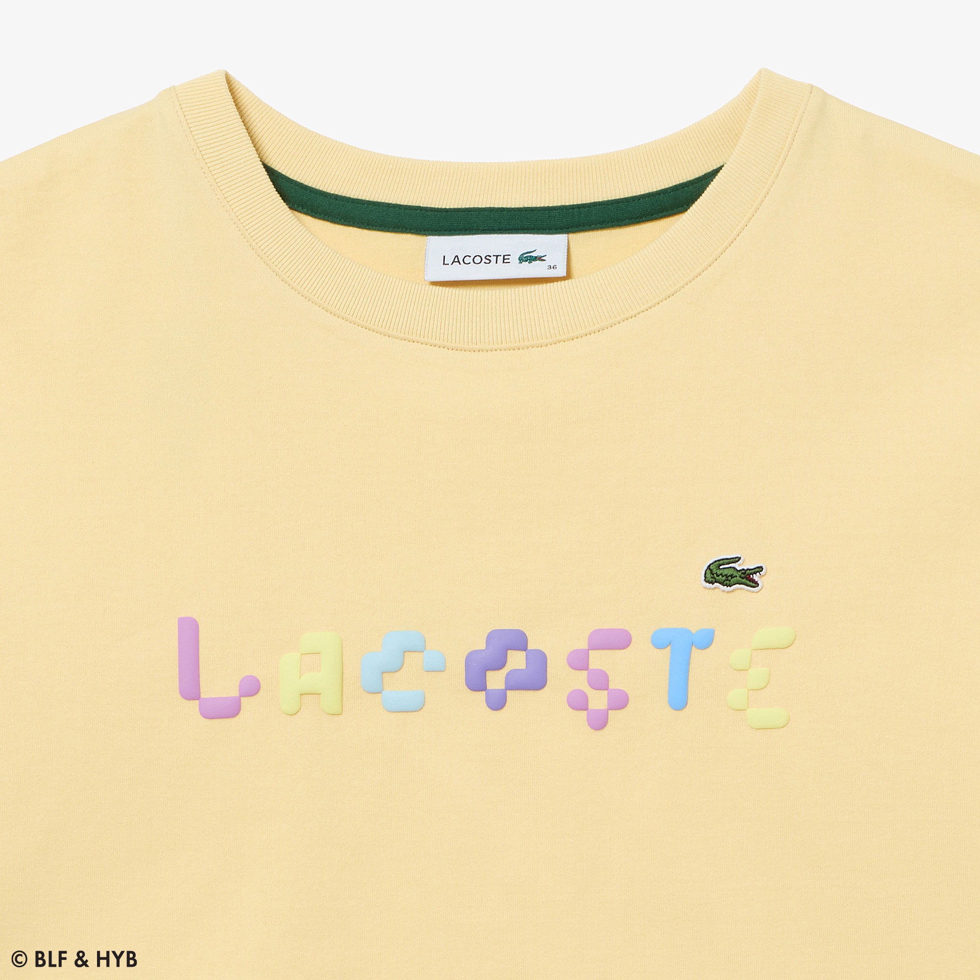 発泡プリントクロップド Tシャツ